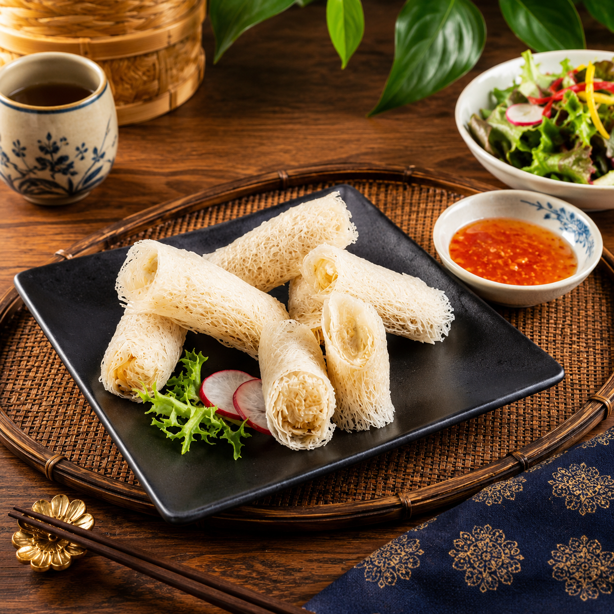 Chả Giò Rế Ngọt (Chay) 